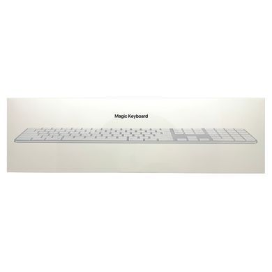 Клавиатура Apple A1843 Magic Keyboard with Numeric Keypad Silver Original
