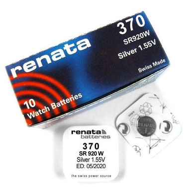 Батарейка Renata 370 SR920W 1.55V
