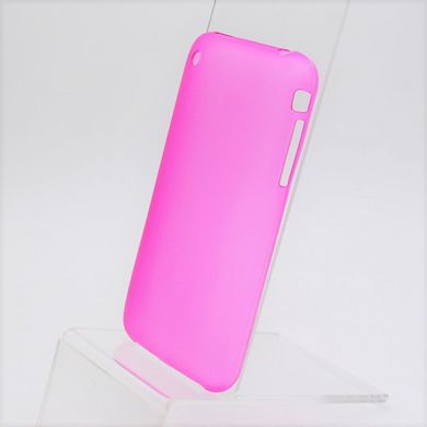 Ультратонкий силиконовый чехол Ultra Thin 0.3 см iPhone 3 Pink