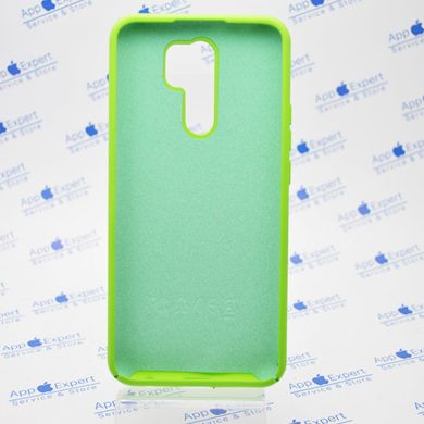 Чохол накладка Silicon Case Full Cover для Xiaomi Redmi 9 Green/Салатовый