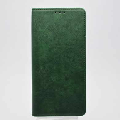 Чехол книжка Leather Fold для Xiaomi Redmi 10 Midnight Green