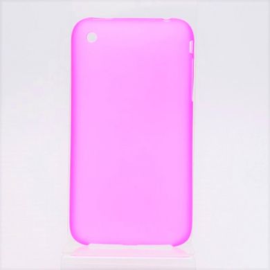 Ультратонкий силиконовый чехол Ultra Thin 0.3 см iPhone 3 Pink