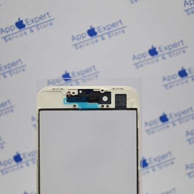 Скло дисплея iPhone 8 з рамкою,OCA та сіточкою спікера White Original