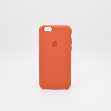 Чехол накладка Silicon Case for iPhone 6G/6S Orange Copy