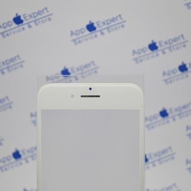Скло дисплея iPhone 8 з рамкою,OCA та сіточкою спікера White Original