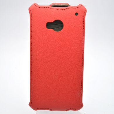 Чехол книжка Brum Exclusive HTC One 801e M7 Красный