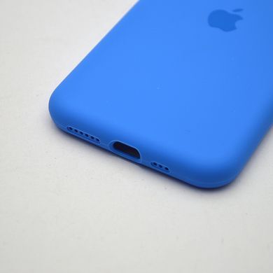 Силіконовий чохол накладка Silicon Case Full Camera для iPhone 11 Pro Mediterranean Blue