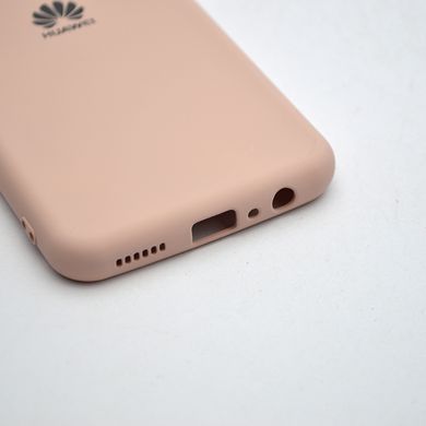 Чехол накладка Silicon Case Full Cover для для Huawei Y6P Peach