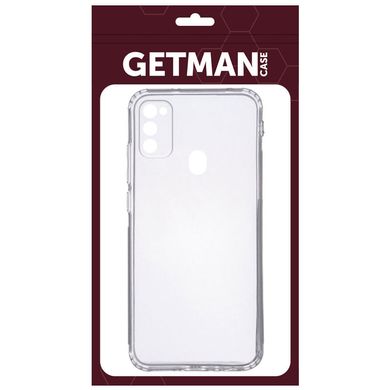 Силіконовий прозорий чохол накладка TPU Getman для Samsung M217/M307 Galaxy M21s/M30s Transparent/Прозорий