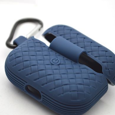 Чохол Weaving для AirPods Pro Midnight Blue