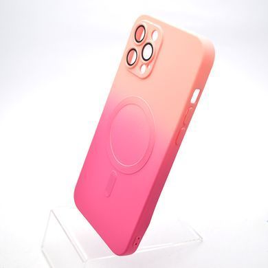 Чохол накладка з MagSafe Bright Case для Apple iPhone 12 Pro Max Peach-Barbie Pink