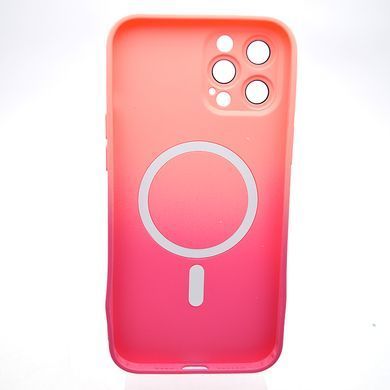 Чохол накладка з MagSafe Bright Case для Apple iPhone 12 Pro Max Peach-Barbie Pink