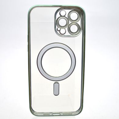 Чехол накладка с MagSafe Stylish Case для Apple iPhone 13 Pro Max Dark Green