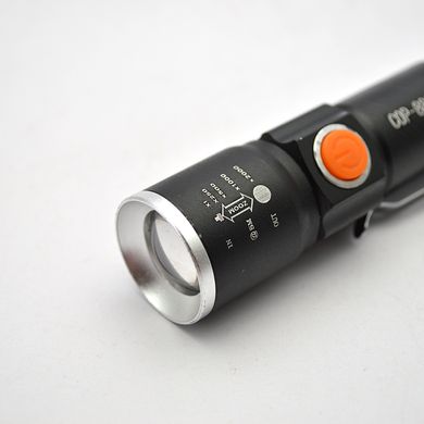 Фонарь аккумуляторный тактический X-Balog BL-616-T6 с зарядкой от павербанков с USB