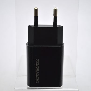 Зарядний пристрій Tornado TD-14 з кабелем Micro USB 1USB 2.1A Black