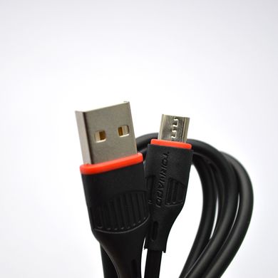 Зарядний пристрій Tornado TD-14 з кабелем Micro USB 1USB 2.1A Black