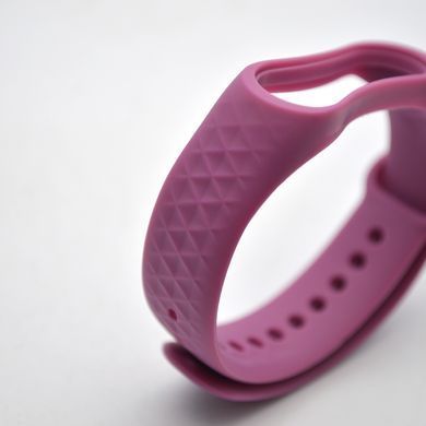 Ремешок для Xiaomi Band 3 / Mi Smart Band 4 Rhombus Design Purple