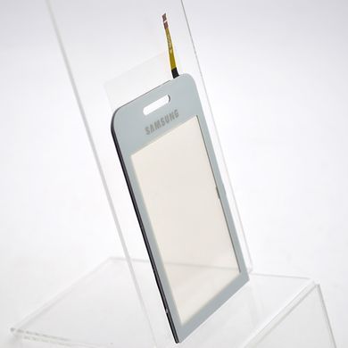 Сенсор (тачскрін) Samsung S5230 Star білий зі скотчем ААА клас