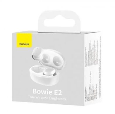 Навушники бездротові Baseus Bowie E2 White NGTW090002