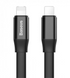 Кабель Baseus Portable 2-1 Cable（Micro/Lightning) (1.2m) Black (calmbj-A01), Чорний