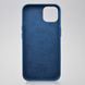 Чехол накладка Silicone Case Full Cover с MagSafe Splash Screen для iPhone 13 Blue Jay