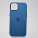 Чохол накладка Silicone Case Full Cover з MagSafe Splash Screen для iPhone 13 Blue Jay
