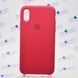 Чохол накладка Silicon Case for iPhone X / iPhone XS 5,8" Rose red