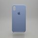 Чехол накладка Silicon Case для iPhone XS Max 6.5" Light Blue (05) (C)