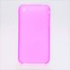 Ультратонкий силіконовий чохол Ultra Thin 0.3 см iPhone 3 Pink