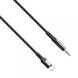 AUX stereo cable Earldom 3.5mm to Type-c (P) ET-AUX38 Black