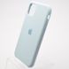 Чохол накладка Silicon Case для iPhone 11 Light blue/Блакитний