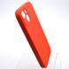 Силиконовый чехол накладка Silicon Case Full Camera для iPhone 15 Plus Red