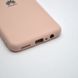 Чехол накладка Silicon Case Full Cover для для Huawei Y6P Peach