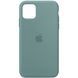 Чехол накладка Silicone Case Full Cover для iPhone 11 Pro Зеленый