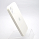Чехол силиконовый с квадратными бортами Silicone case Full Square для iPhone 11 White Белый
