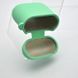 Чехол Silicon Case с микрофиброй для AirPods 1/2 Mint