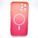 Чохол накладка з MagSafe Bright Case для Apple iPhone 12 Pro Max Peach-Barbie Pink