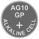 Батарейка GP Alkaline 189 AG10 LR54 LR1130 1.5V (1 штука)