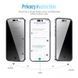 Защитное стекло антишпион Blueo Full Cover для Apple iPhone 16 Pro Black