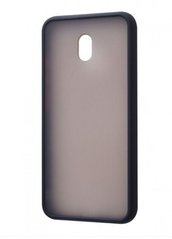 Чохол с полупрозрачной задней крышкой Matte Color Case TPU Xiaomi Redmi 8A Black