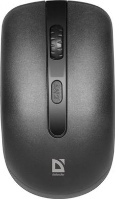 Мишка безпровідна Defender ISA-135, 4 кнопки, 800-1600 dpi (Black)