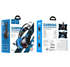 Навушники провідні ігрові Hoco W105 Joyful gaming Blue