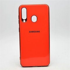 Чохол глянцевий з логотипом Glossy Silicon Case для Samsung A6060 Galaxy A60 Orange