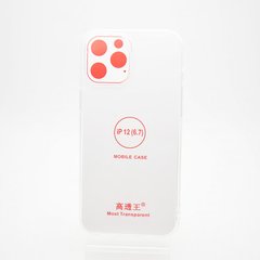 Чехол накладка WXD для iPhone 12 Pro Max 6.7" Прозрачный