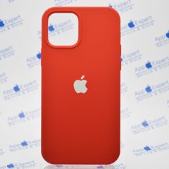 Чохол накладка Silicon Case для Apple iPhone 12/12 Pro Camelia white