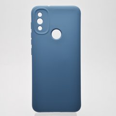 Чохол накладка Full Silicone Cover для Motorola E20 Dark Blue
