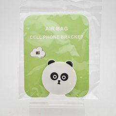 Універсальний тримач для телефону PopSocket Self Adhesive Smiling Face Panda