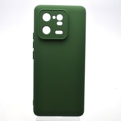 Чохол накладка Silicon Case Full Camera Lakshmi для Xiaomi 13 Pro Dark Green