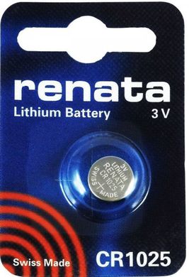 Батарейка Renata Lithium CR1025 3V