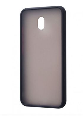 Чехол с полупрозрачной задней крышкой Matte Color Case TPU Xiaomi Redmi 8A Black
